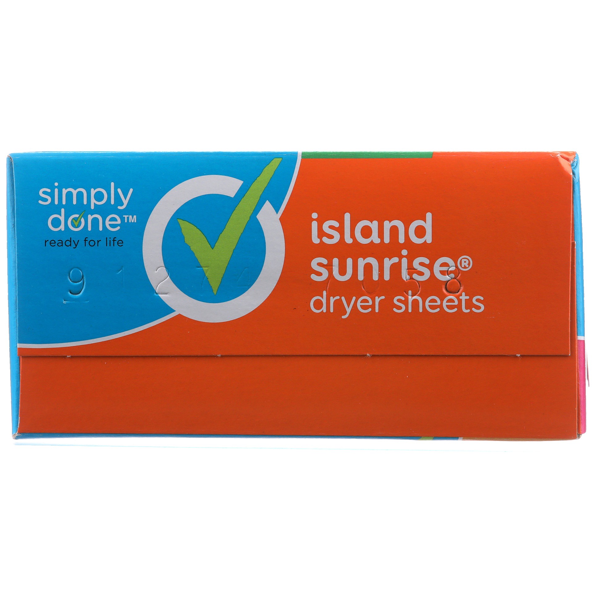 slide 2 of 6, Simply Done Dryer Sheets - Island Sunrise, 80 ct