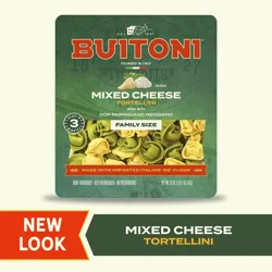 Buitoni Mixed Cheese Tortellini, Refrigerated Pasta Family Size Package, 20 Oz