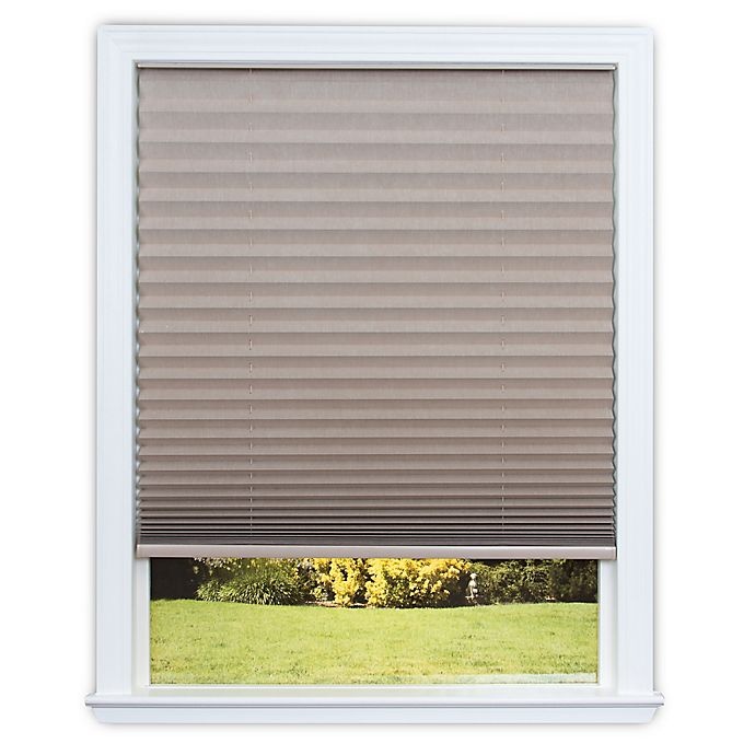 slide 1 of 5, Redi Shade Easy Lift Cordless Pleated Shade - Natural, 48 in x 64 in