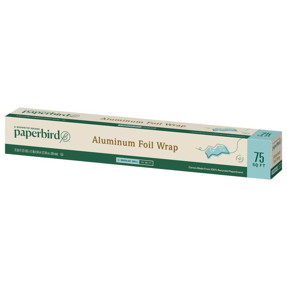 slide 3 of 4, Paperbird Regular Aluminum Foil Wrap 1 ea, 1 ct