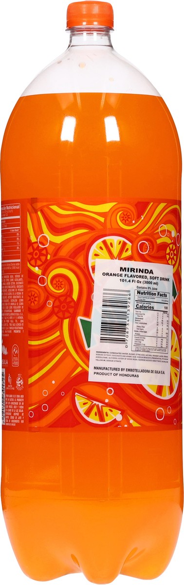 slide 11 of 13, Mirinda Orange Flavored Soft Drink - 101.4 fl oz, 101.4 fl oz
