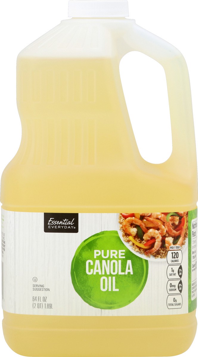 slide 5 of 6, Essential Everyday Canola Oil, Pure, 64 oz