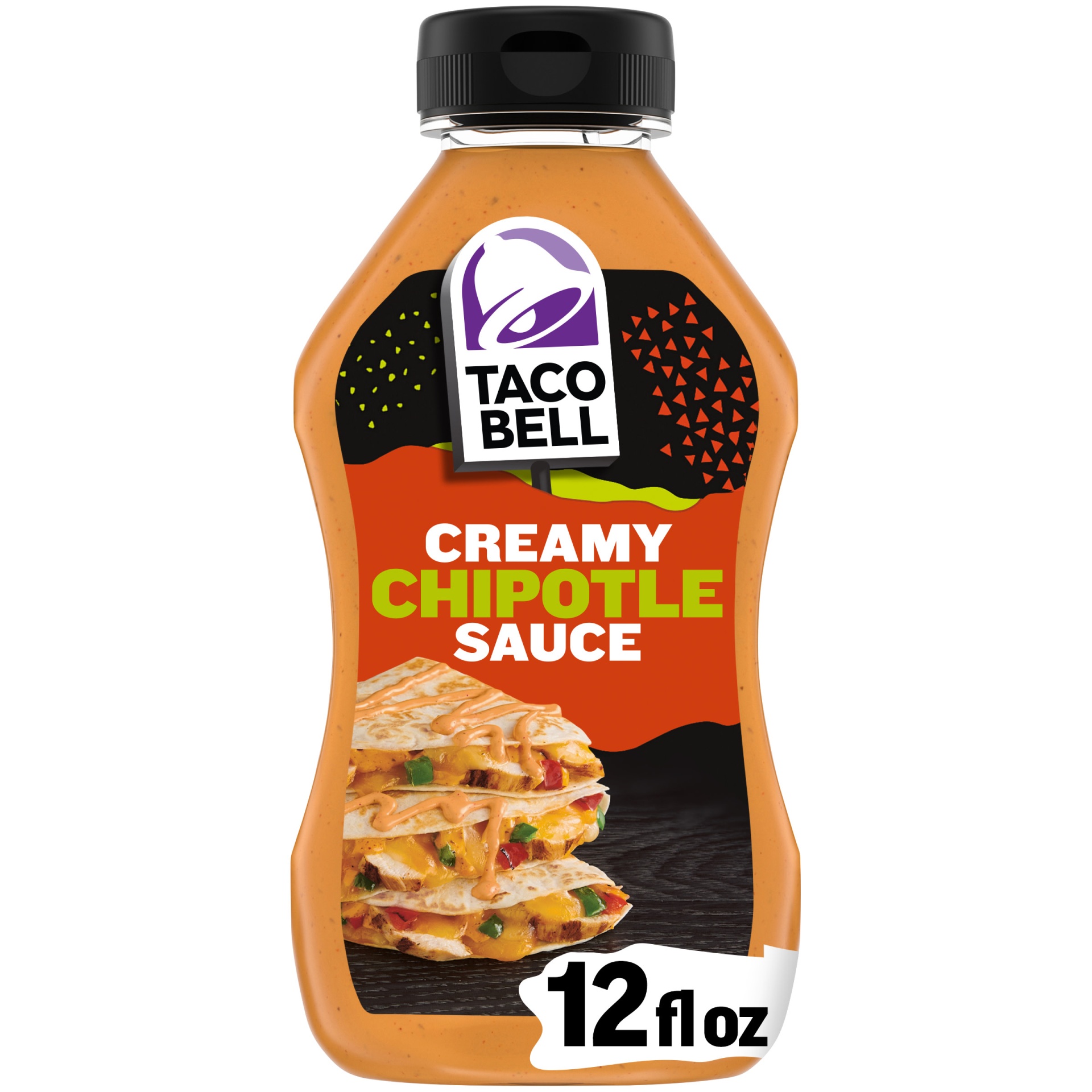 slide 1 of 1, Taco Bell Creamy Chipotle Sauce Bottle, 12 oz