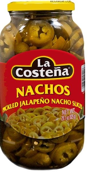 slide 1 of 1, La Costena Pickled Jalapeno Nacho Slices, 29.1 oz
