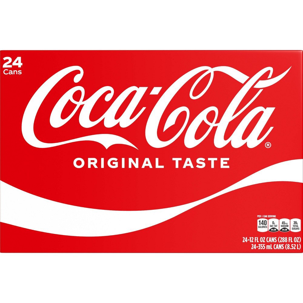 slide 11 of 13, Coca-Cola Cans /, 24 ct; 12 oz