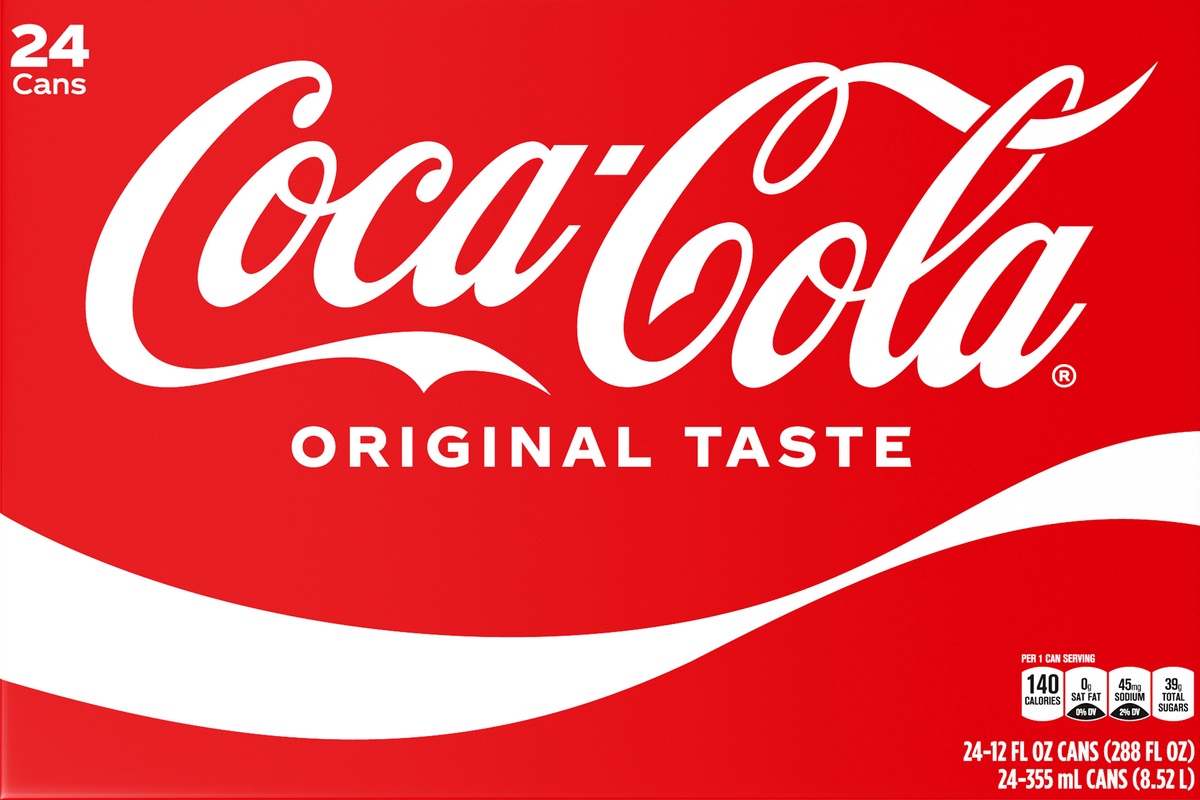 slide 9 of 11, Coca-Cola Classic Soda, 24 ct; 12 fl oz