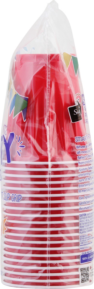 slide 3 of 9, Signature Select 18 Ounce Party Plastic Cups 20 ea, 20 ct