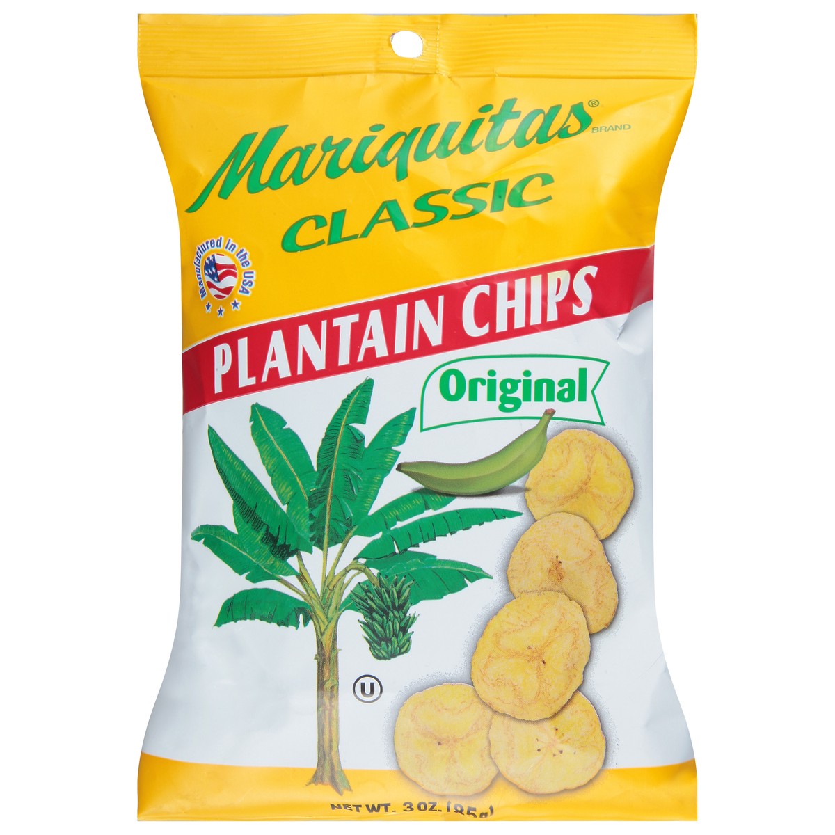 slide 1 of 11, Mariquitas Classic Original Plantain Chips 3 oz, 3 oz