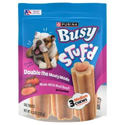 Purina Busy Stuffed Medium Long Lasting Dog Chews - 3 ct