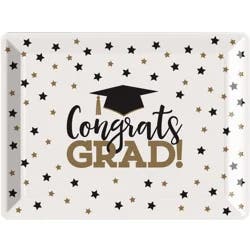 Creative Converting Grad Plastic Tray, 1 ct.