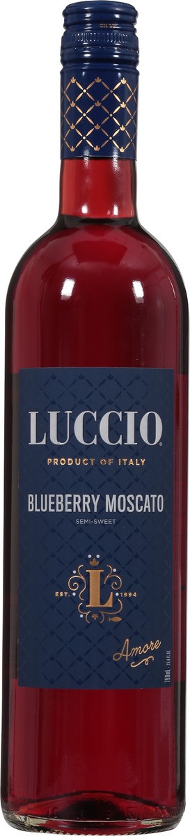 slide 5 of 9, Luccio Semi-Sweet Blueberry Moscato 25.4 fl oz, 25.4 fl oz