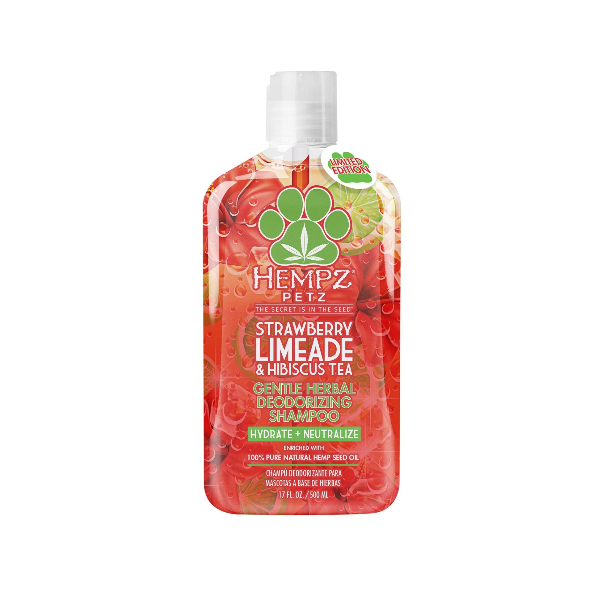 slide 1 of 1, Hempz Strawberry Limeade Hibiscus Shampoo, 17 fl oz