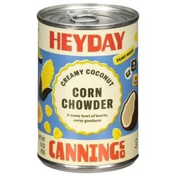Heyday Canning Co Creamy Coconut Corn Chowder 15 oz