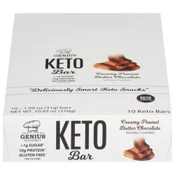 Genius Gourmet Peanut Butter Chocolate Bar