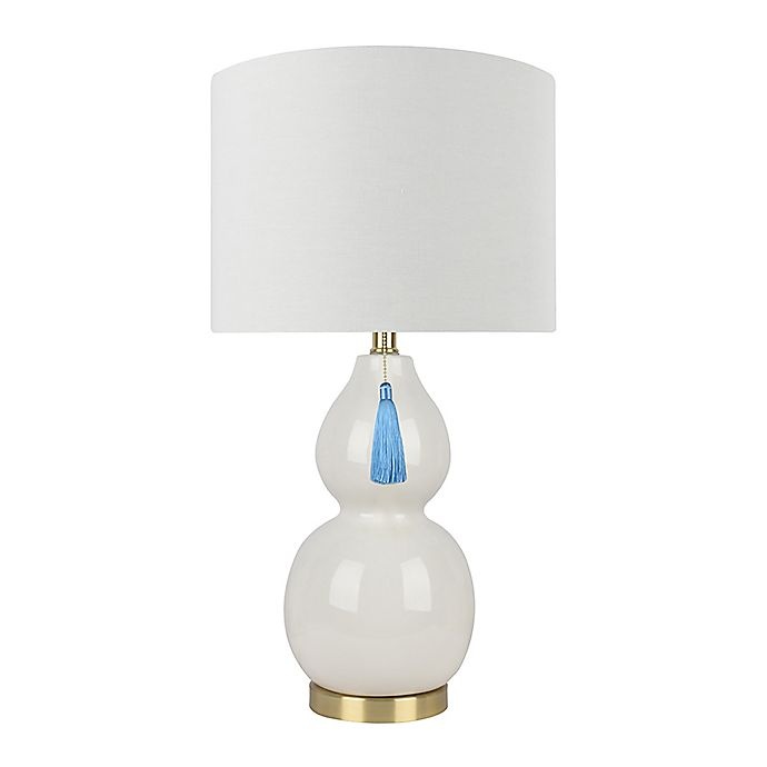 slide 3 of 6, One Kings Lane Open House Corrine Table Lamp - Ivory, 1 ct