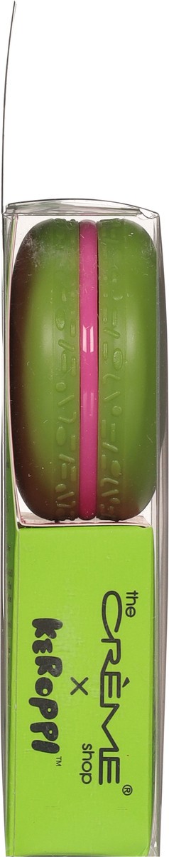 slide 3 of 13, The Crème Shop Keroppi Macaron Lip Balm, Green Apple A Day, 1 oz