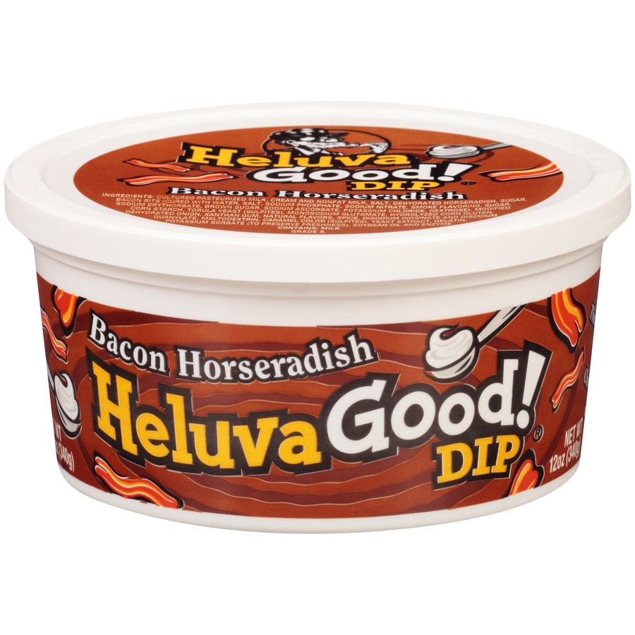 slide 1 of 1, Heluva Good! Bacon Horseradish Dip, 12 oz, 12 oz