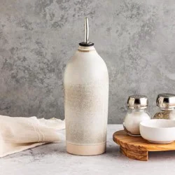 Hy-Vee Seasons 9 In. Ceramic Oil Decanter