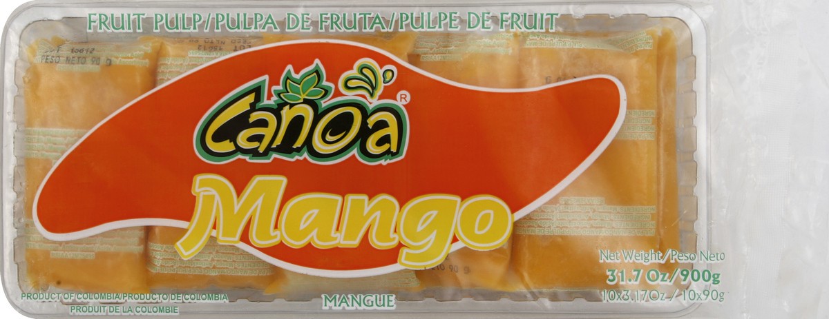 slide 1 of 5, Canoa Mango Fruit Pulp, 31.7 oz