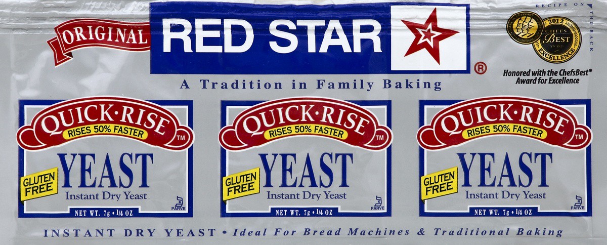 slide 2 of 2, Red Star Quick Rise Yeast, 0.75 oz