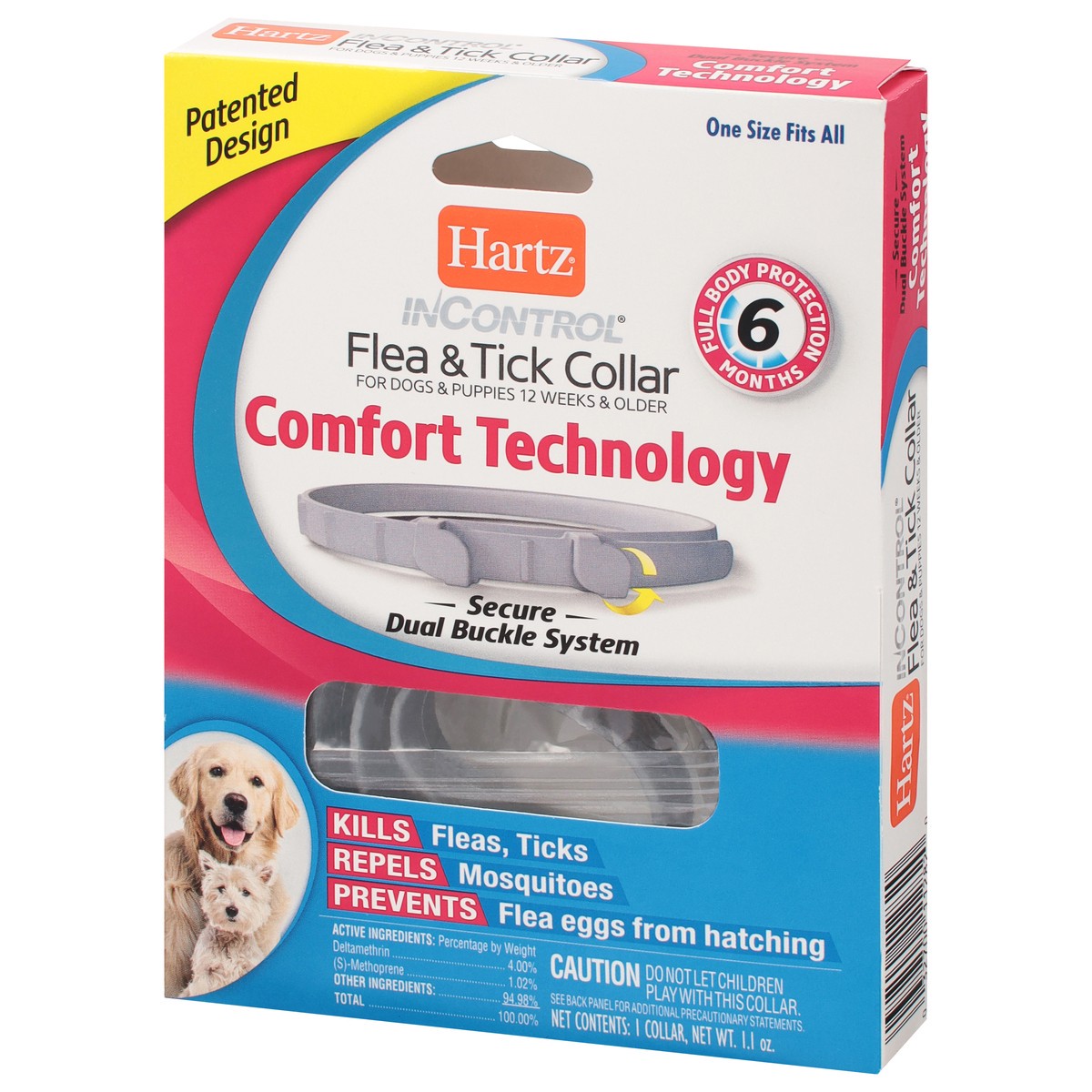 slide 5 of 9, Hartz InControl Flea & Tick Collar 1 ea, 1 ct