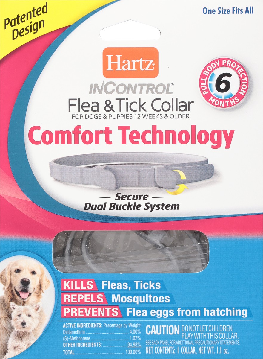 slide 7 of 9, Hartz InControl Flea & Tick Collar 1 ea, 1 ct