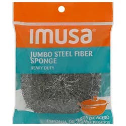 IMUSA Steel Fiber Jumbo Heavy Duty Sponge - 1 ea