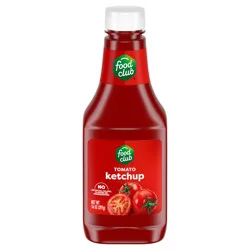 Food Club Tomato Ketchup 14 oz
