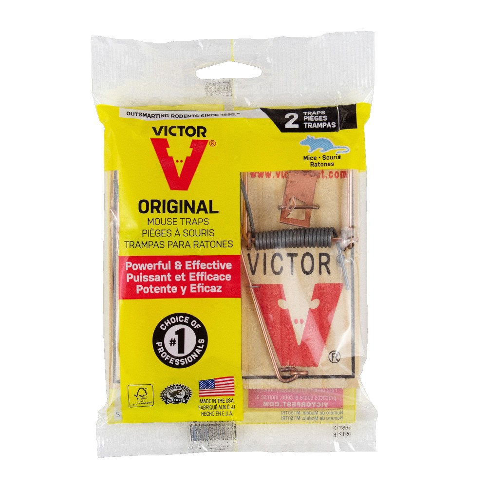 slide 2 of 2, Victor Mouse Traps, 2 ct