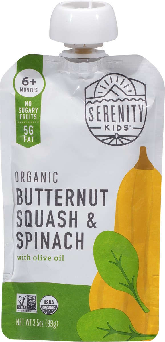 slide 8 of 9, Serenity Kids Organic Squash Baby Food - 3.5 oz, 3.5 oz