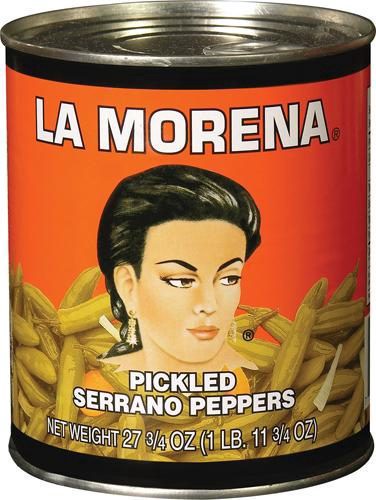 slide 1 of 1, La Morena Serrano Peppers, 7 oz