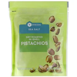 SE Grocers Dry Roasted Pistachios 8 Ounces