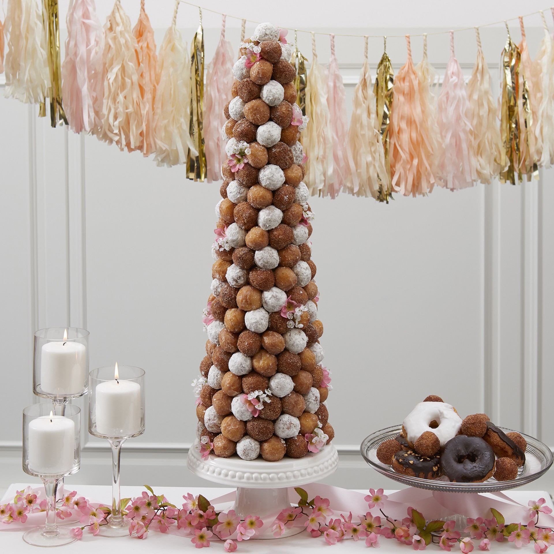 slide 2 of 5, Floracraft Craftfōm Cone White, 5.75 in x 24 in