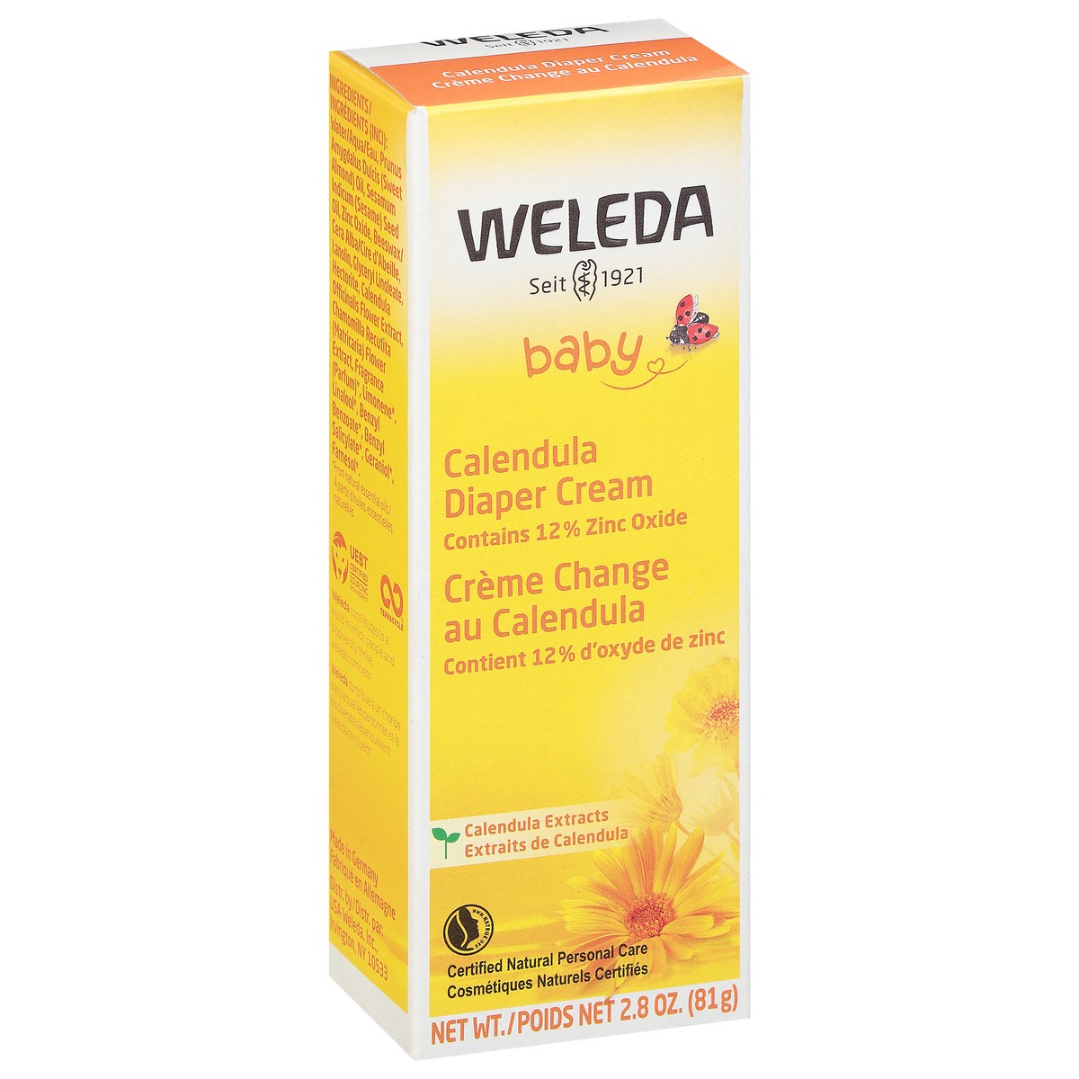 slide 12 of 13, Weleda Baby Calendula Extract Calendula Diaper Cream 2.8 oz, 2.8 oz