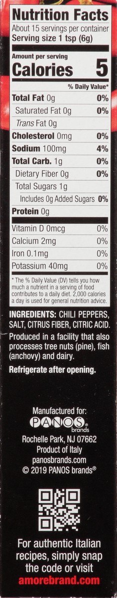 slide 5 of 13, Amore Chili Pepper Paste 3.2 oz, 3.2 oz