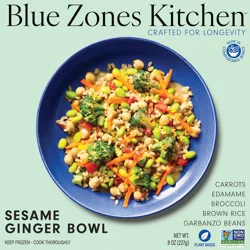 Blue Zones Kitchen Sesame Ginger Bowl - 8 oz