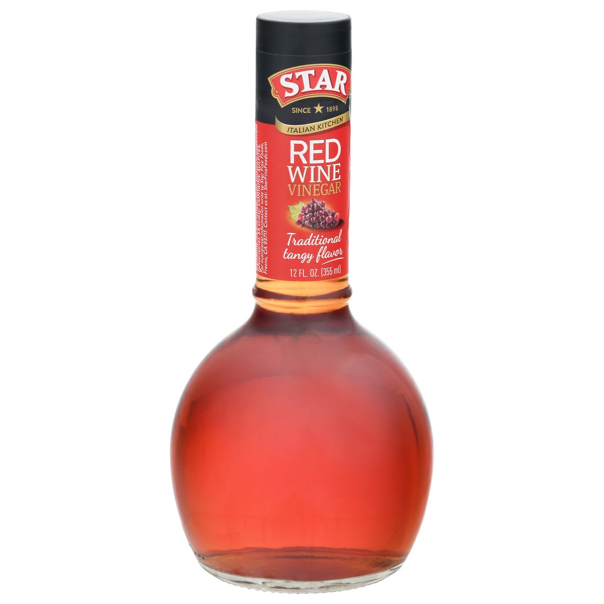 slide 2 of 10, STAR Red Wine Vinegar, 12 oz