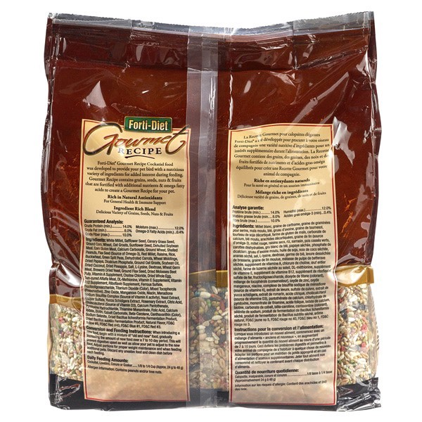 slide 4 of 5, Kaytee Gourmet Cockatiel Food, 5 lb