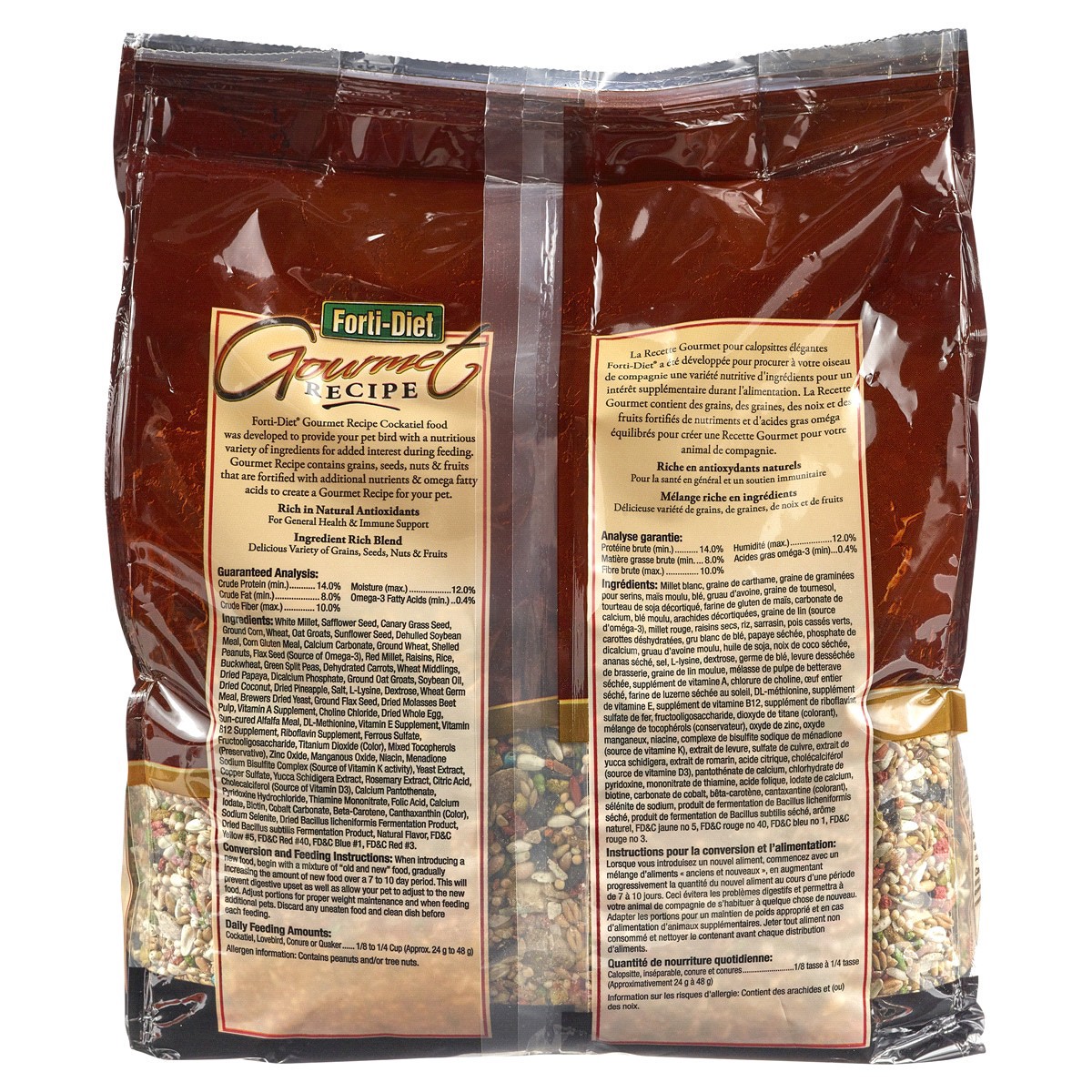 slide 3 of 5, Kaytee Gourmet Cockatiel Food, 5 lb