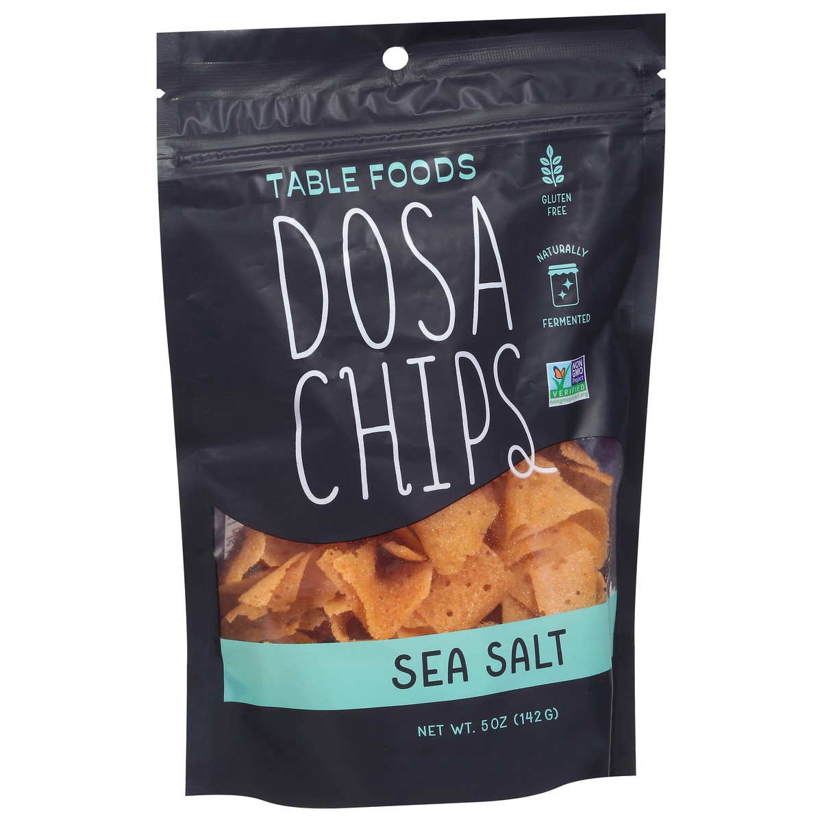 slide 5 of 13, Table Foods Sea Salt Dosa Chips 5 oz, 5 oz