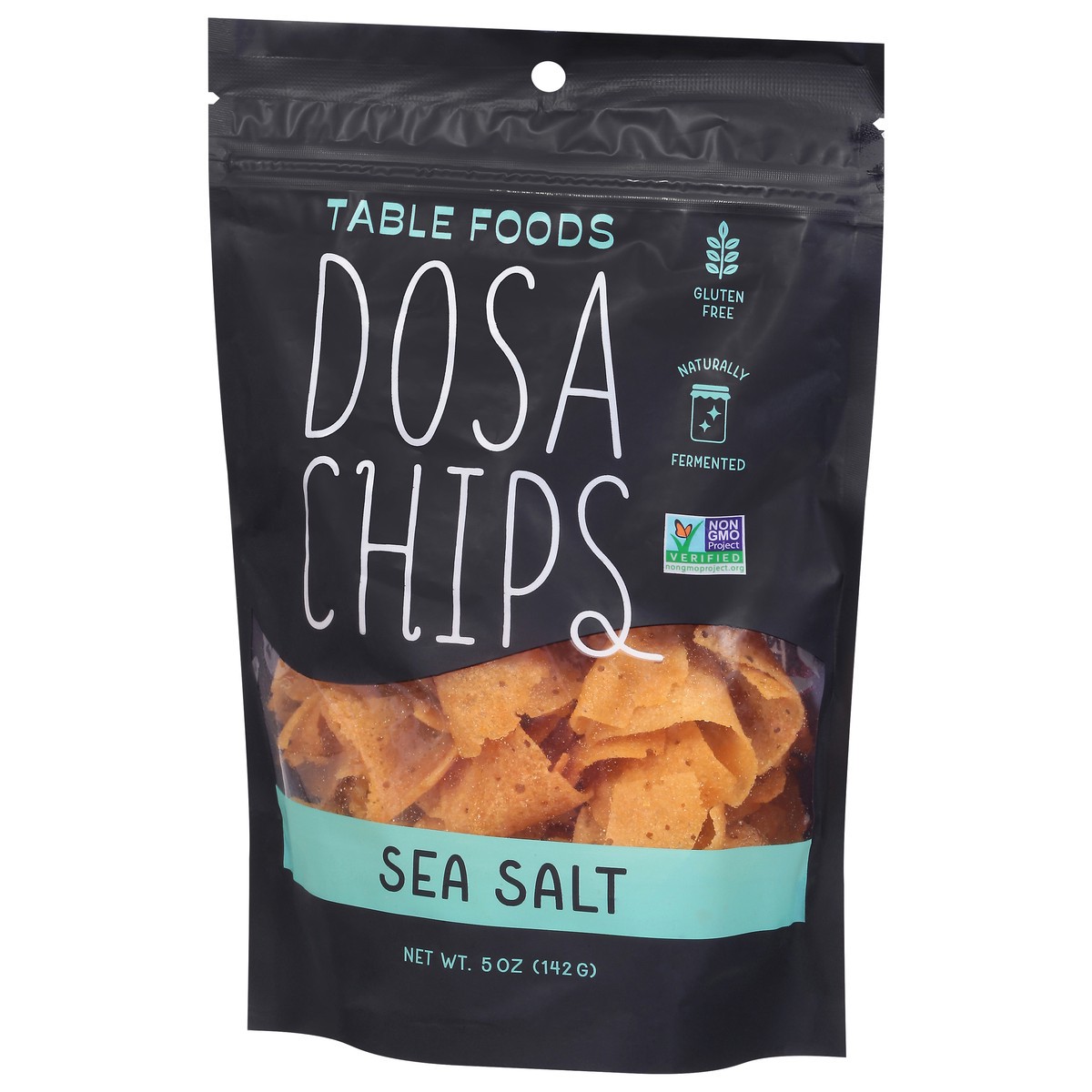 slide 13 of 13, Table Foods Sea Salt Dosa Chips 5 oz, 5 oz