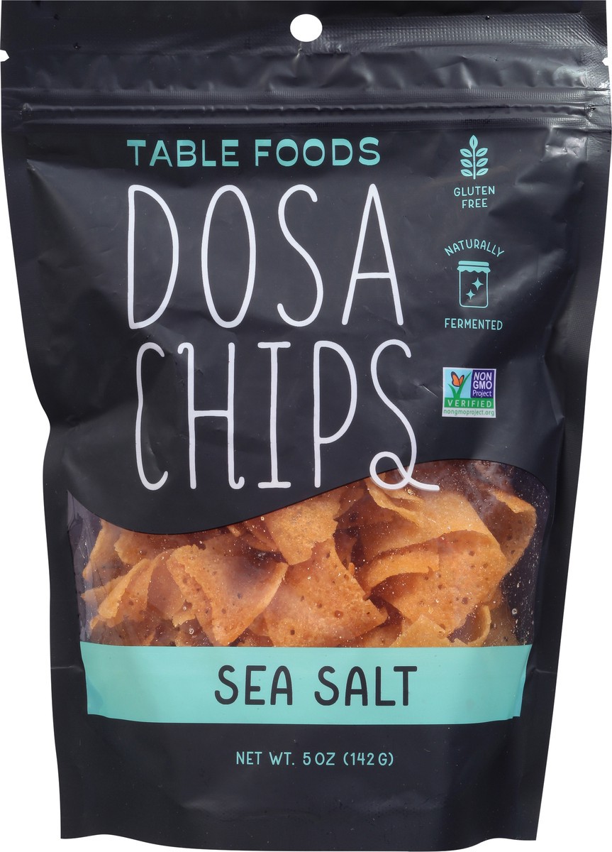 slide 8 of 13, Table Foods Sea Salt Dosa Chips 5 oz, 5 oz
