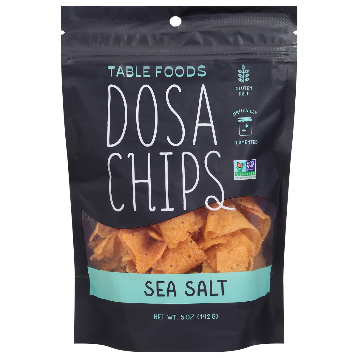 slide 10 of 13, Table Foods Sea Salt Dosa Chips 5 oz, 5 oz