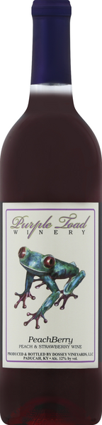 slide 1 of 1, Purple Toad Winery Peachberry, 750 ml