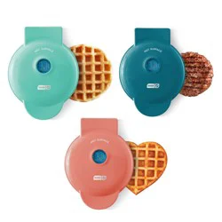 Dash Mini Maker Gift Set - Coral, Mint, Teal, 3 pc