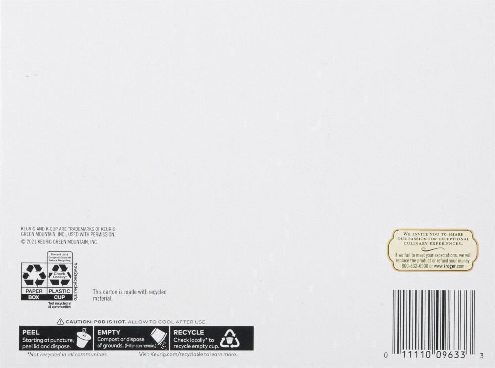 slide 7 of 9, Private Selection Fair Trade Signature Blend Medium Roast Coffee K-Cup Pods- 48 ct, 48 ct