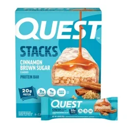 Quest Nutrition Stacks Bars Cinnamon Sugar