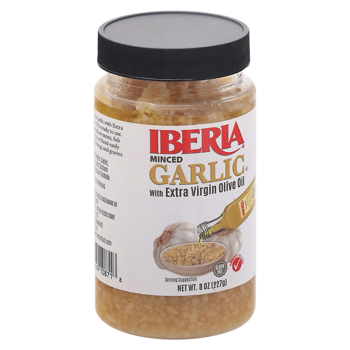 slide 4 of 9, Iberia Minced Garlic with Extra Virgin Olive Oil - 8 oz, 8 oz