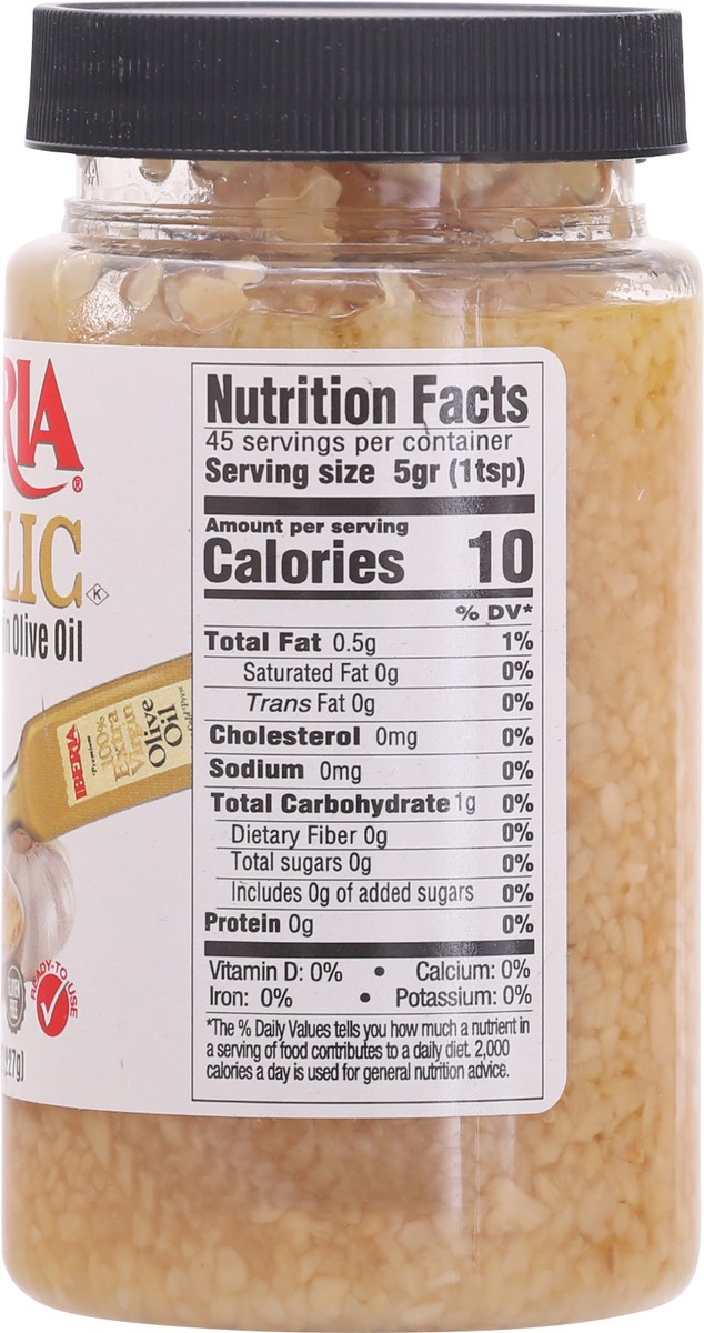 slide 7 of 9, Iberia Minced Garlic with Extra Virgin Olive Oil - 8 oz, 8 oz