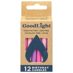 GoodLight Birthday Candles - 12 ea
